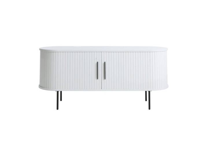 Trendstore Uriel Lowboard Lamellenoptik - Lamellen Eiche Furnier