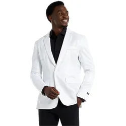 Suitmeister Pailletten - Weiss (XL)