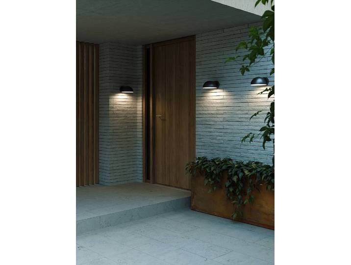 Applique murale Clarso 19 x 11 x 24cm Noir