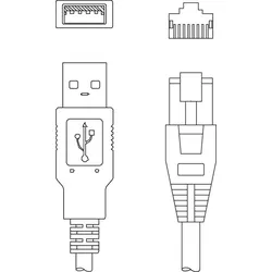 Leuze Verbindungsleitung KB USB-1 IT 190x