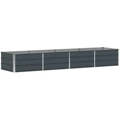 Helloshop26 - Moderner Pflanzkübel im Industriedesign 320 x 80 x 45 cm vielseitig einsetzbar für drinnen und draußen aus
