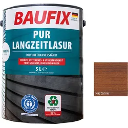 Baufix PUR Langzeitlasur kastanie
