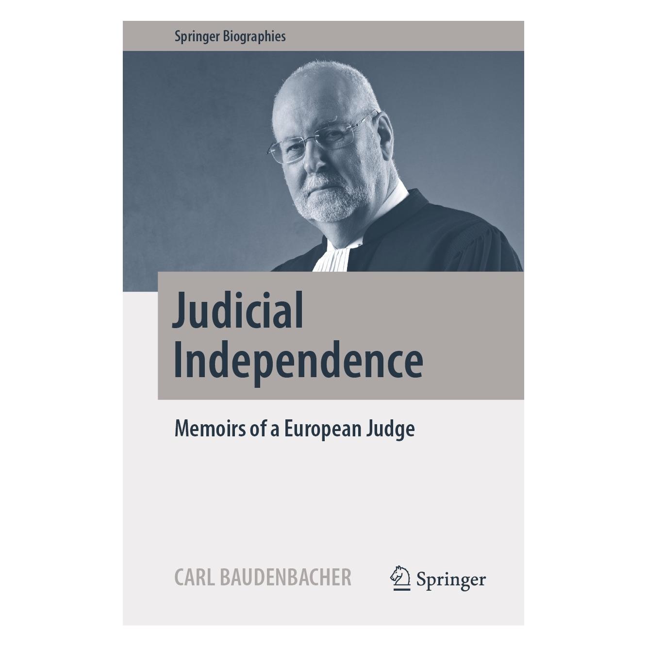 Springer Judicial Independence (Englisch, Hardcover, Carl Baudenbacher) (9783030023072)