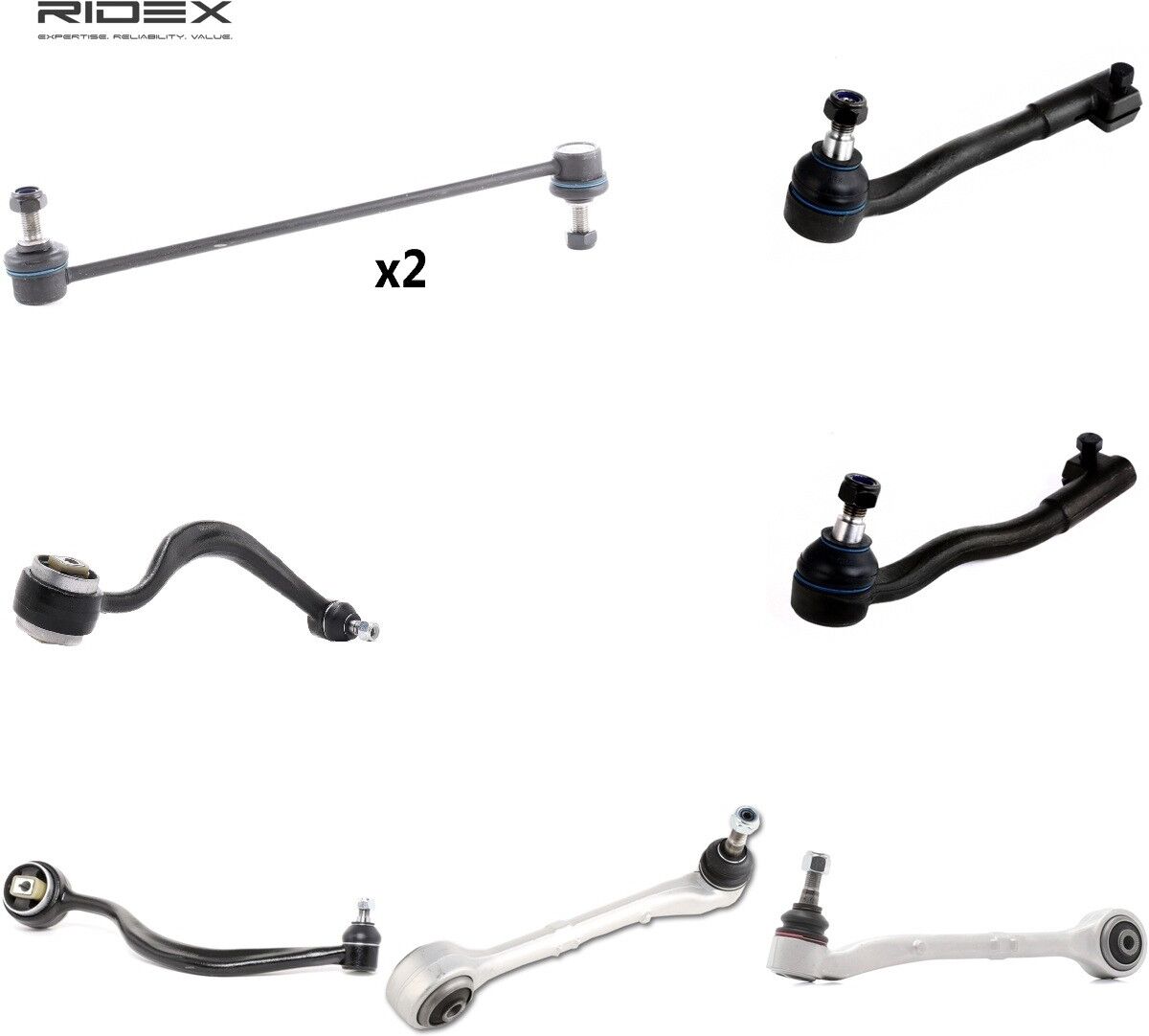 RIDEX 772S0121 Control arm repair kit