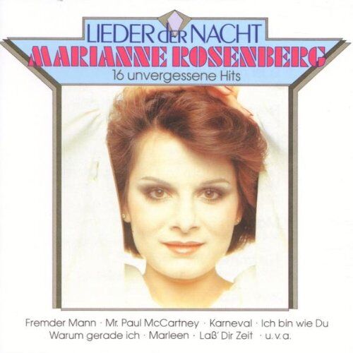Marianne Rosenberg - Lieder der Nacht - 16 Unvergessene Hits - Preis vom 14.10.2026 23:07:16 h