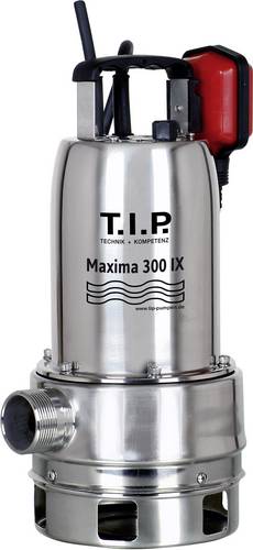T.I.P. - Technische Industrie Produkte 30116 Maxima 300 IX Schmutzwasser-Tauchpumpe 18000 l/h 8m