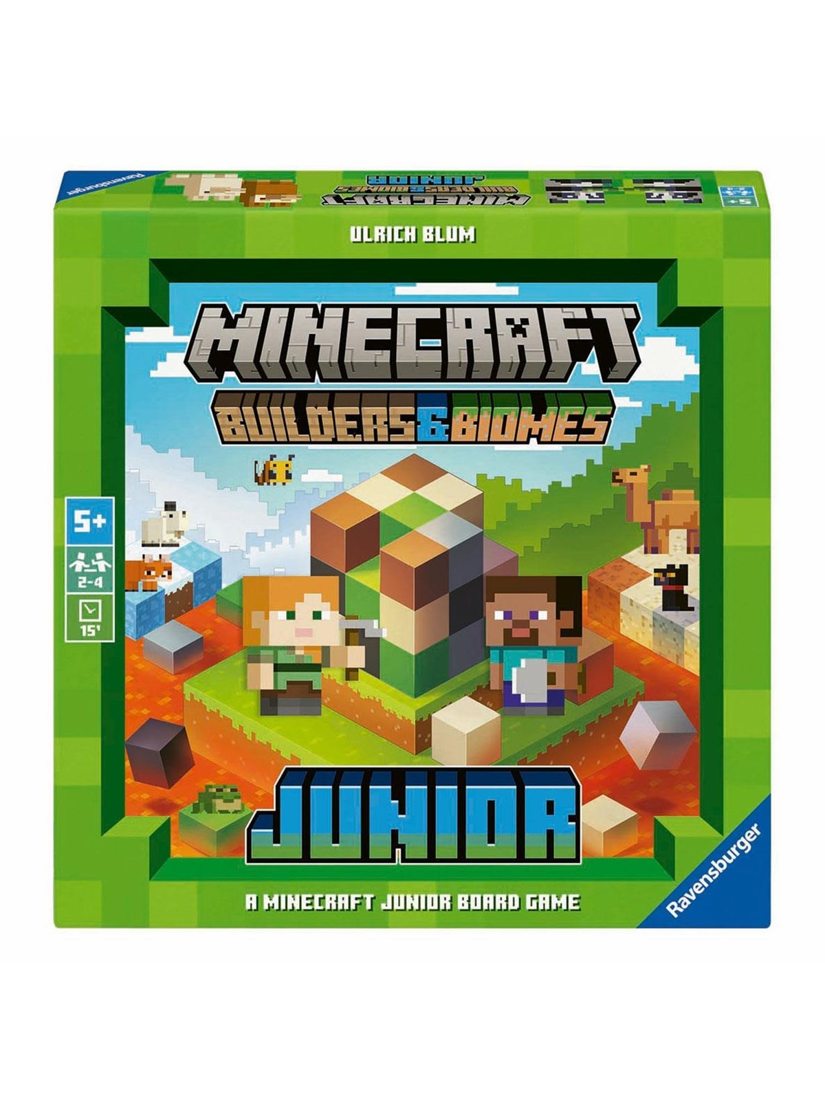 Ravensburger Minecraft Builder and Bimoes Children's Game Junior (EN)