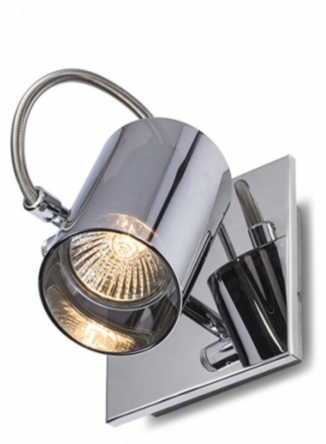 Rendl Bugsy Wandlamp met Chroomglas en GU10 fitting