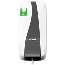 Saraya Sanilavo 450 ml mit Drucktaste Seifenspender Designseifenspender für Seife und Desinfektionsmittel
