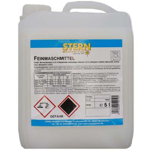 Stern Waschmittel 106501, Feinwaschmittel, flüssig, für Dosiersysteme, 5L, Waschladungen 58