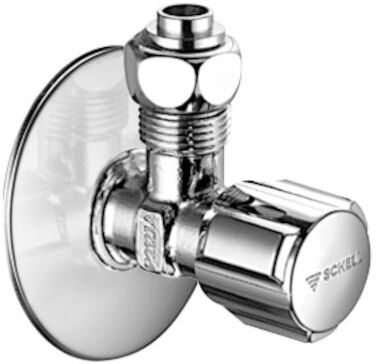 Schell Comfort Eckregulierventil 050330699 DN 10, G 3/8 Überwurfmutter, umstellbare Verschraubung, verchromt