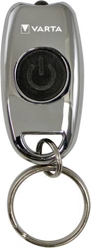 Varta Metal Key Chain Light 16603101401 LED Schlüsselleuchte mit Schlüsselanhänger batteriebetrieben 15lm 6h 37.6g