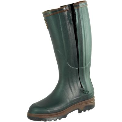 Gummistiefel AIGLE "Parcours 2 Iso Open", Damen, Gr. 42, braun (bronze), Obermaterial: 100% Naturkautschuk NaRubber., Schuhe Gummistiefel