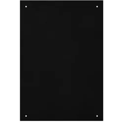 DECOR SERVICE Wand-Kreidetafel ohne Rahmen, schwarz, 55x80cm, 1 Stk.