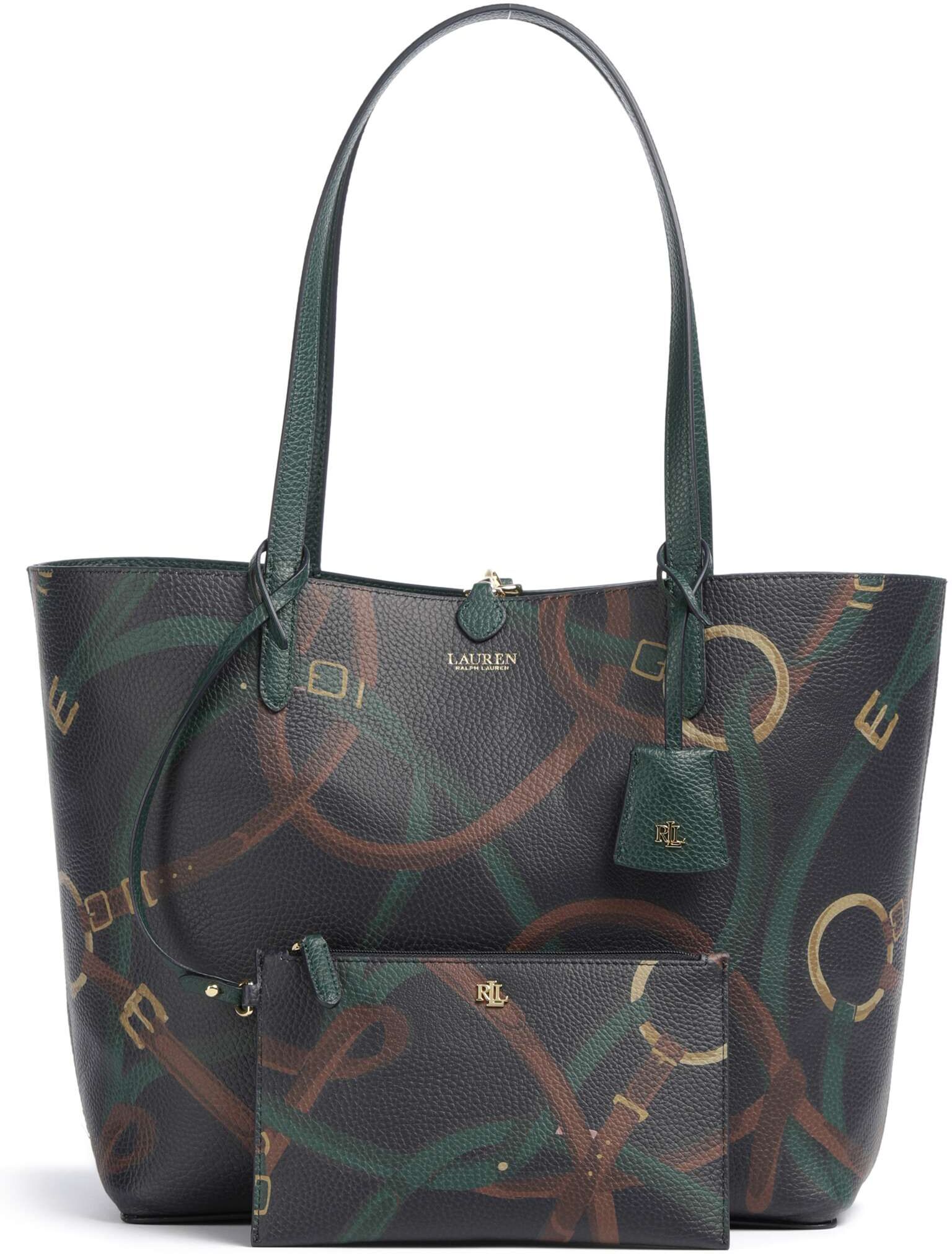 Lauren Ralph Lauren Medium Shopper, grün