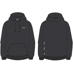 Maloja Hoodie XLC mit Einschubtasche | black, Gr. L, unisex, by maloja