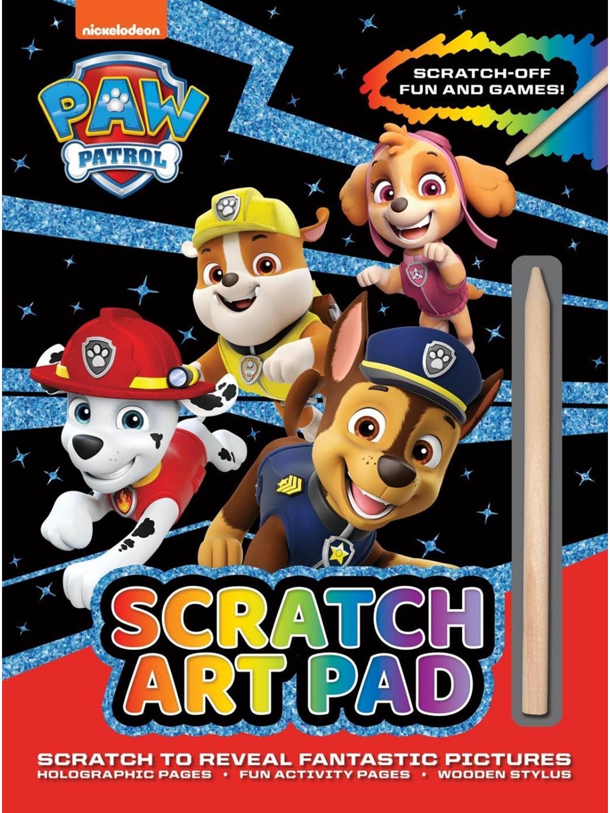 Alligator PAW PATROL Scratch Art Pad
