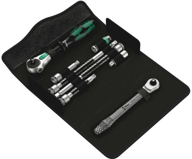 Wera Jeu de cliquets Kraftform compact cyclope MS 1 1/4