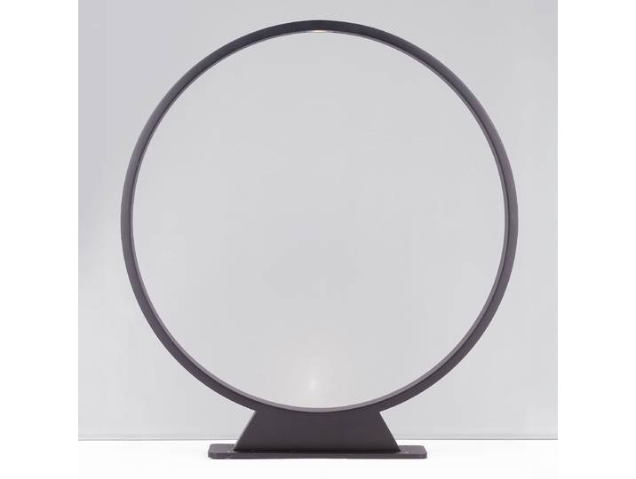 LED-Wegeleuchte Ø 40cm Schwarz