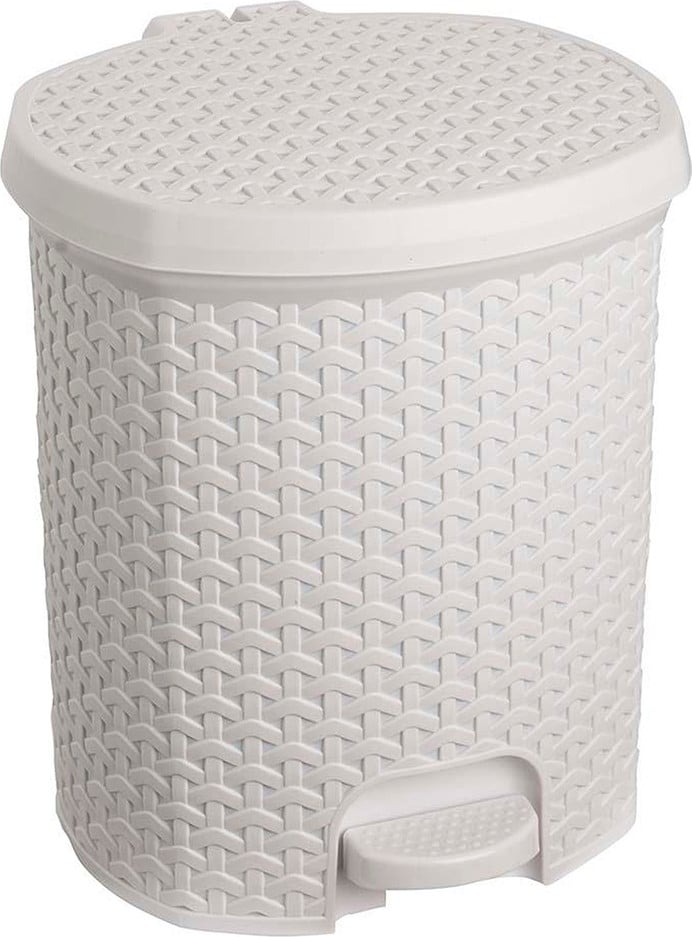 Keeeper Afvalemmer Tjark 11,5 liter Nordic-wit