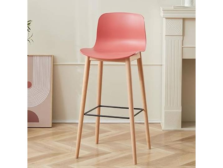 Bvn5kQ3dy Barstühle Rezeption verdickter hoher Hocker Barstuhl(Red)
