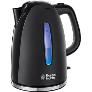 Russell Hobbs Wasserkocher "Textures Plus", schwarz