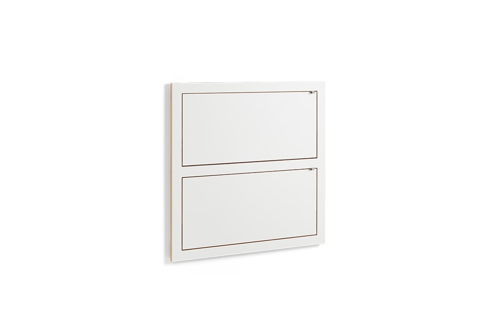 Ambivalenz Fläpps 80x80-2 Regal (weiß) weiß FL220002