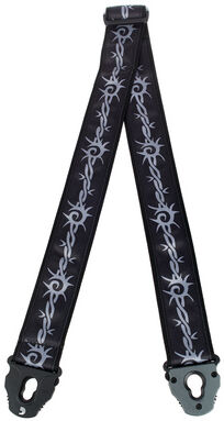 Daddario 50PLA04 Barbed Wire Strap Schwarz