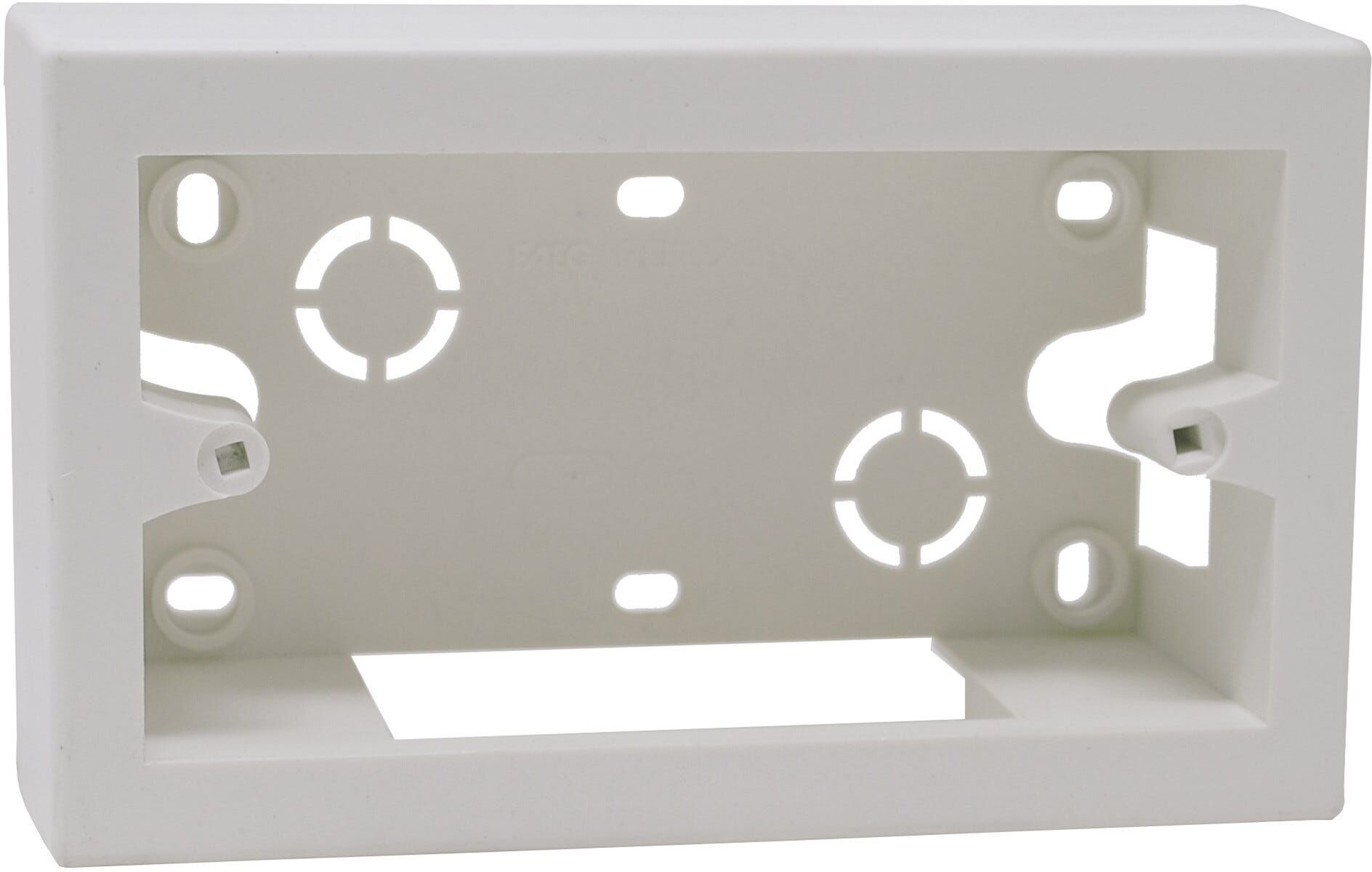 Sartel SCATOLA DA PARETE  MONOBLOCCO 4 MODULI COLORE BIANCO