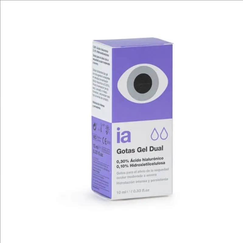 INTERAPOTHEK Gotas Oftálmicas Gel Doble Humectación 10 ml