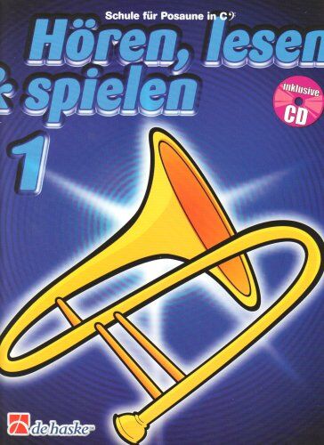 Jilt Jansma - Hören, lesen & spielen, Schule für Posaune in C (BC), m. Audio-CD - Preis vom 12.10.2026 11:37:12 h
