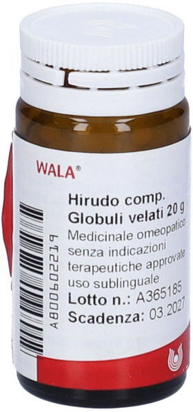 Wala Italia Wala Hirudo Compositum Medicinale Omeopatico 20g