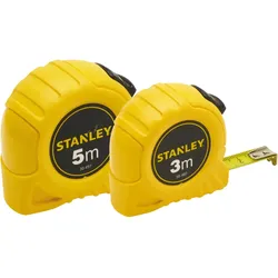STANLEY Bandmaß Doppelpack 3m + 5m - STHT37258-0