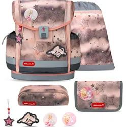Belmil Classy Plus ergonomisches Schulranzenset 5tlg. - Rose Ballet Koffer24