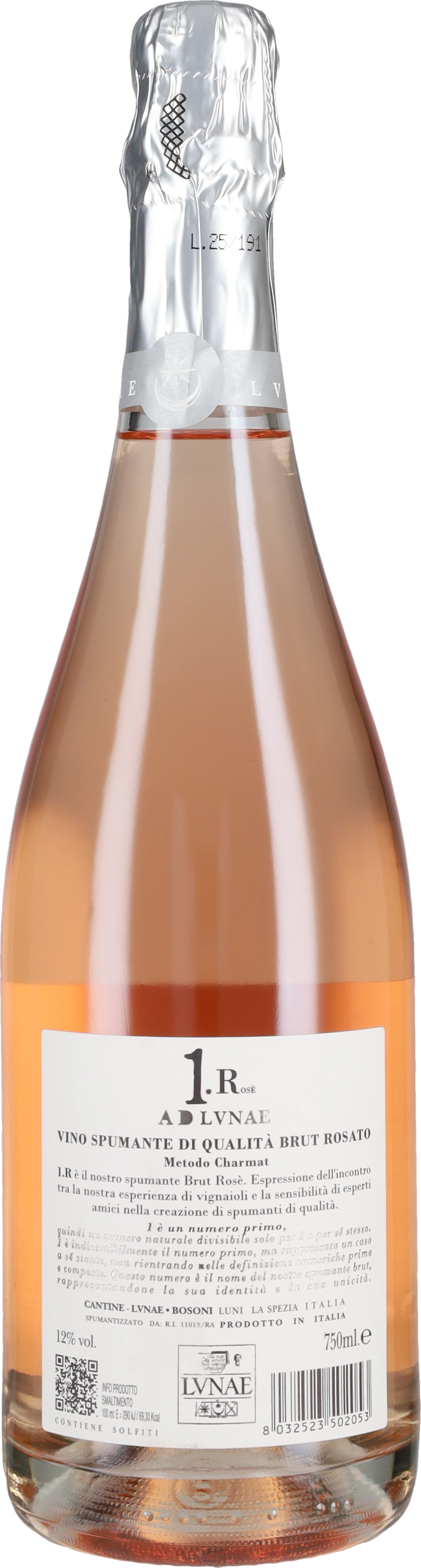 Lunae Bosoni Spumante Rosè Brut '1.R'