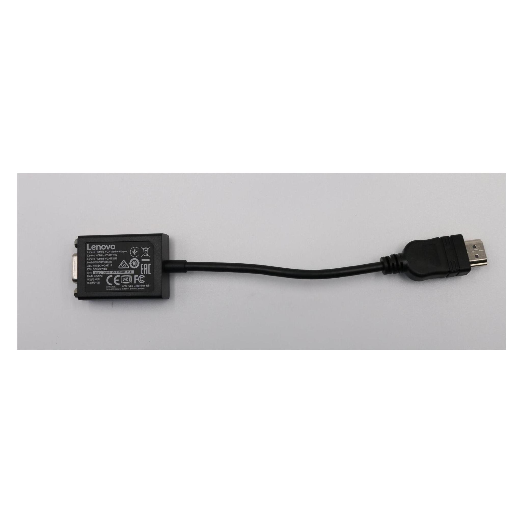 Lenovo HDMI to VGA Adapter (VGA) (FRU03X7583)