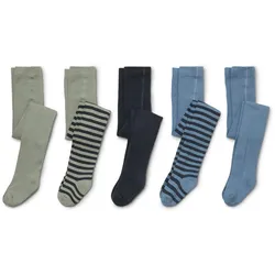 Tchibo - 5 Kinder-Strumpfhosen - Jungen - Gr. 98/104 - dunkelblau