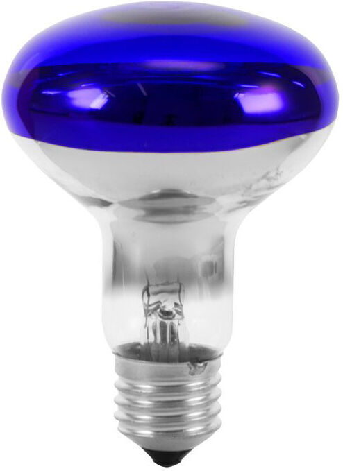 Omnilux R80 230v/60w E-27 Blau