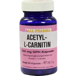 Acetyl-L-Carnitin 250mg Kapseln 60 ST
