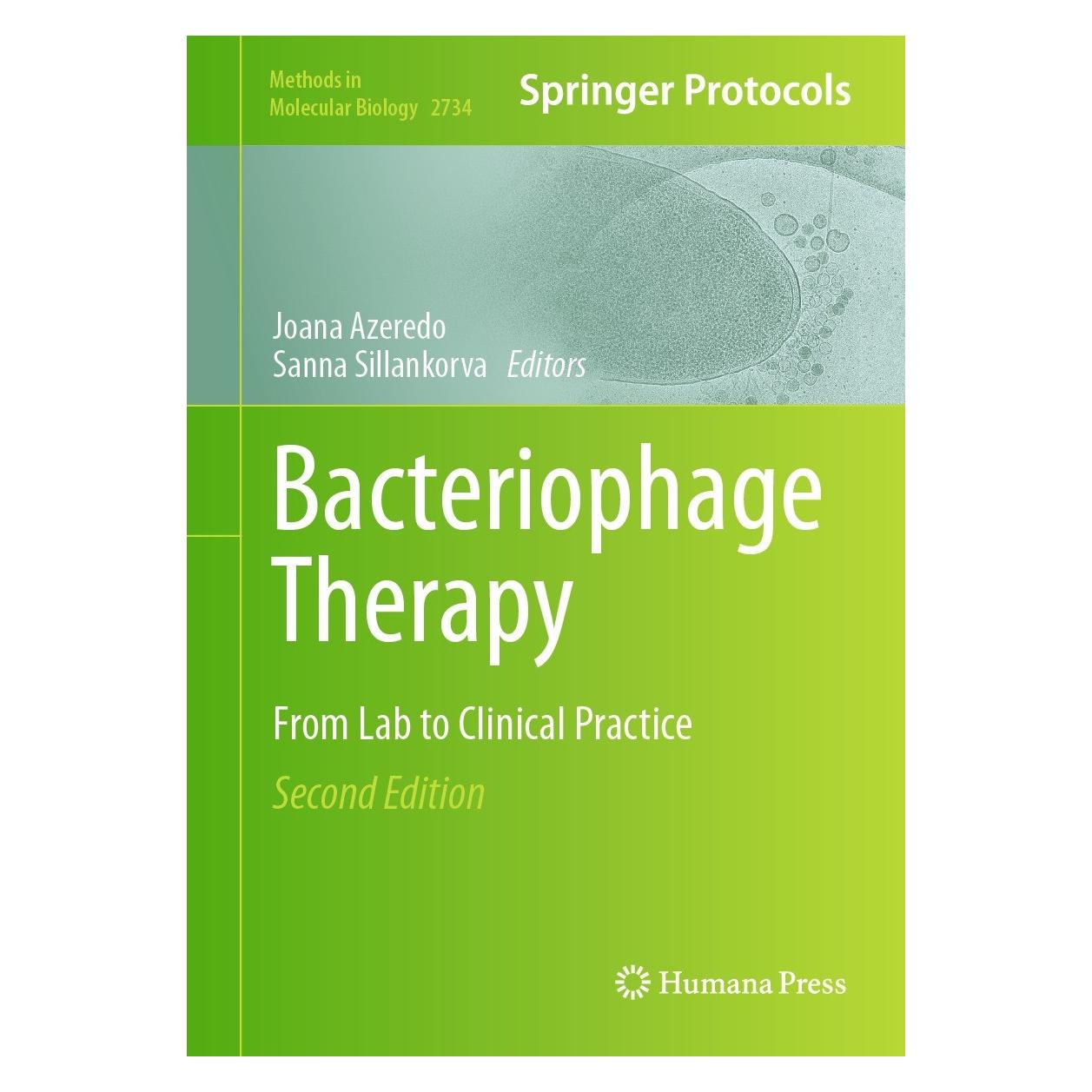 Springer Bacteriophage Therapy (Englisch, Hardcover, Joana Azeredo, Sanna Sillankorva) (9781071635223)