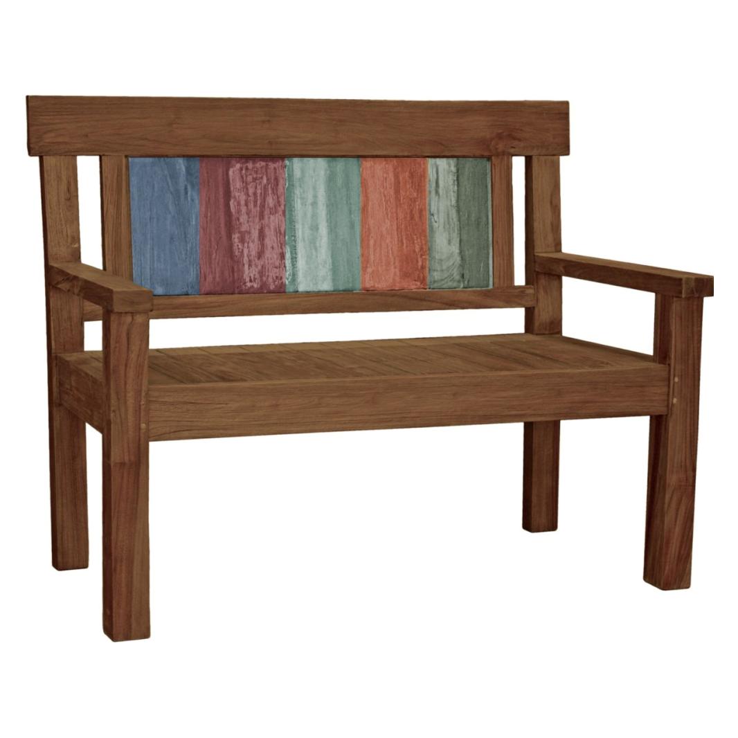 Garden Pleasure Gartenbank Timor 940231 natur Holz 120,0 cm (940231)