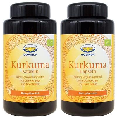 Govinda Bio Kurkuma 2x 2x200 St Kapseln