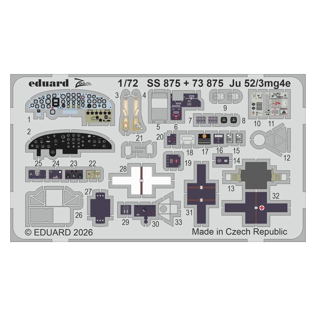 Eduard Ju 52/3mg4e for Airfix (SS875)