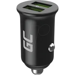 GC CADM-GC-36AA - USB-Ladegerät, 36 W, 2x USB-A, schwarz