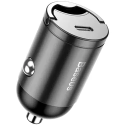 Baseus Autoladegerät – Kfz USB-Ladegerät im Zigarettenanzünder für Smartphones, USB-C, 30W