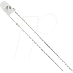 3034B2C-CSD-C - LED, 3mm, bedrahtet,blau, 8000 mcd, 25°