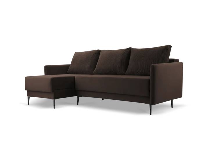 Ecksofa PEDRO Links Braun (Kronos 06, Poso 06)