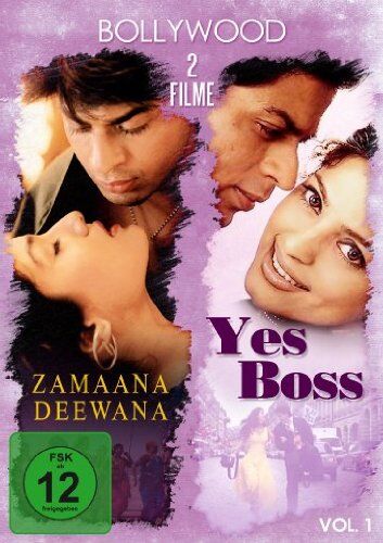 Shahrukh Khan - Bollywood - 2 Filme Vol. 1 (Yes Boss & Zamaana Deewana - Die Liebenden) - Preis vom 11.10.2026 03:10:56 h