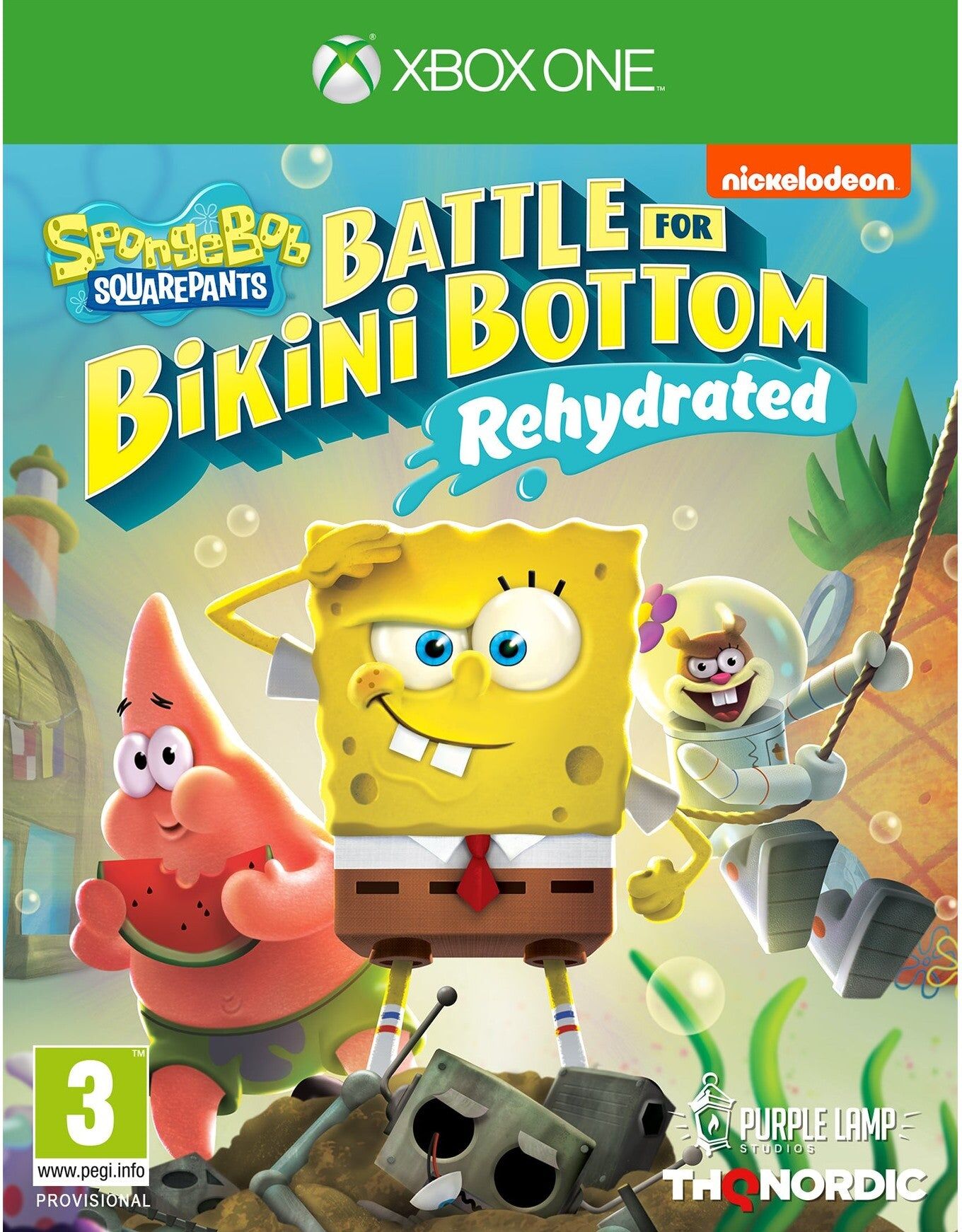 THQ Nordic SpongeBob SquarePants: Battle for Bikini Bottom – Rehydrated for Xbox One (Disc)