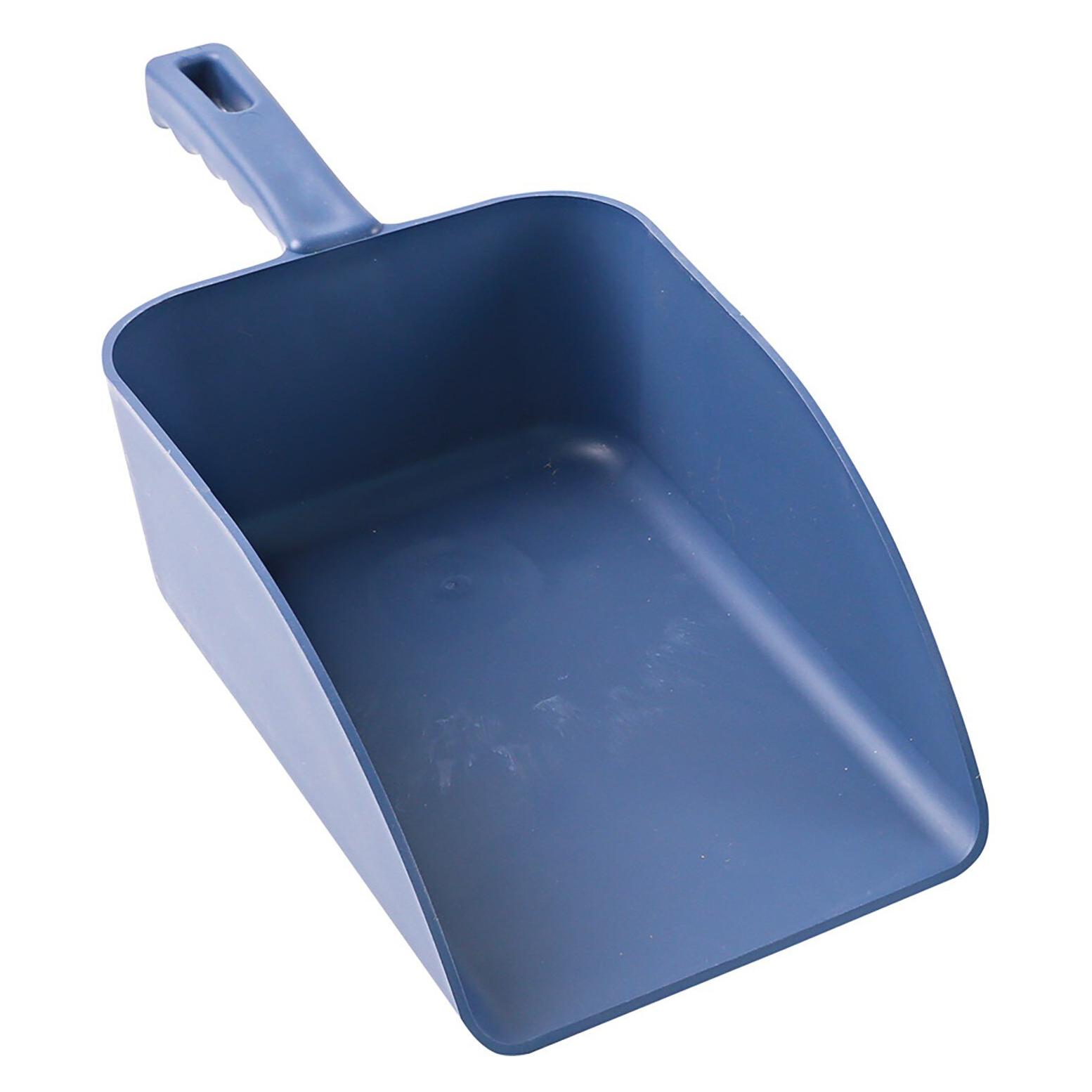 franz mensch HygoClean Handschaufel, 160*360mm, blau, detektierbar, PP bis 120°C hitzebeständig (85592)